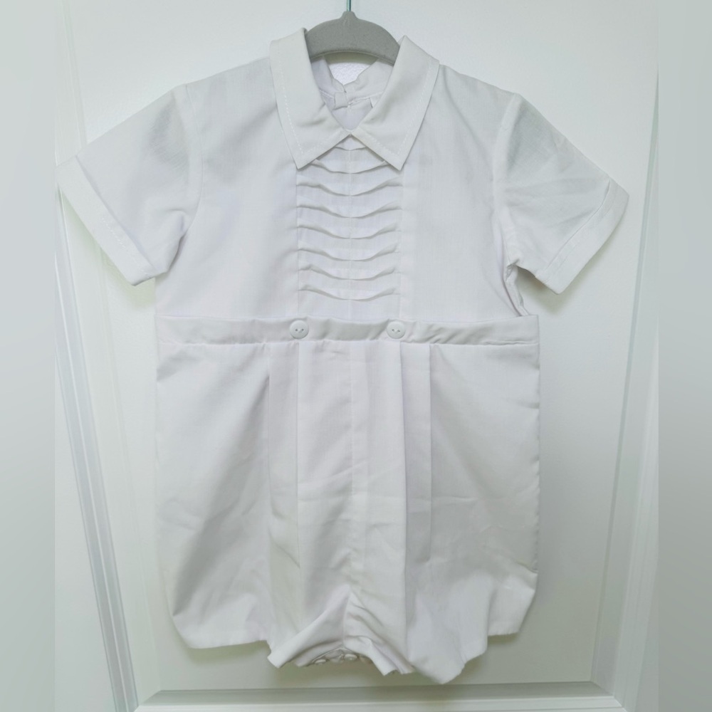 Sarah Louise Baby Baptism Romper Size 18M